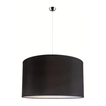 Duolla - Lampadario su filo DORSET 1xE27/40W/230V nero