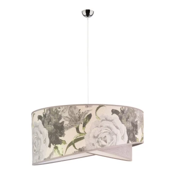 Duolla - Lampadario su filo ROYAL 1xE27/40W/230V grigio