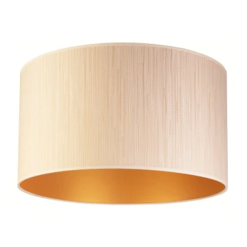 Duolla - Plafoniera ESSEX 1xE27/40W/230V beige/dorata