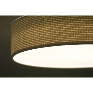 Duolla - Plafoniera LED CORTINA LED/26W/230V diametro 30 cm 4000K color crema