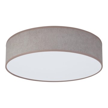 Duolla - Plafoniera LED CORTINA LED/26W/230V diametro 30 cm 4000K marrone