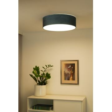 Duolla - Plafoniera LED CORTINA LED/26W/230V diametro 30 cm turchese