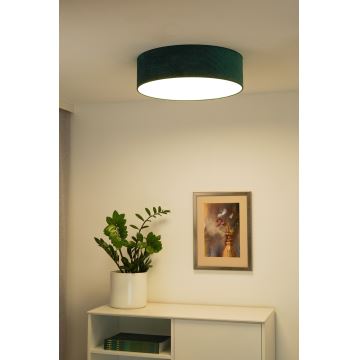 Duolla - Plafoniera LED CORTINA LED/26W/230V diametro 30 cm verde
