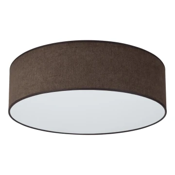 Duolla - Plafoniera LED CORTINA LED/26W/230V diametro 45 cm marrone