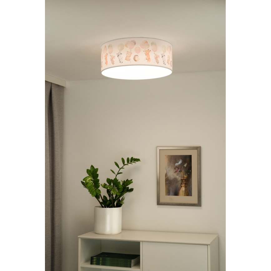 Duolla - Plafoniera LED per bambini CORTINA LED/26W/230V diametro 40 cm 4000K