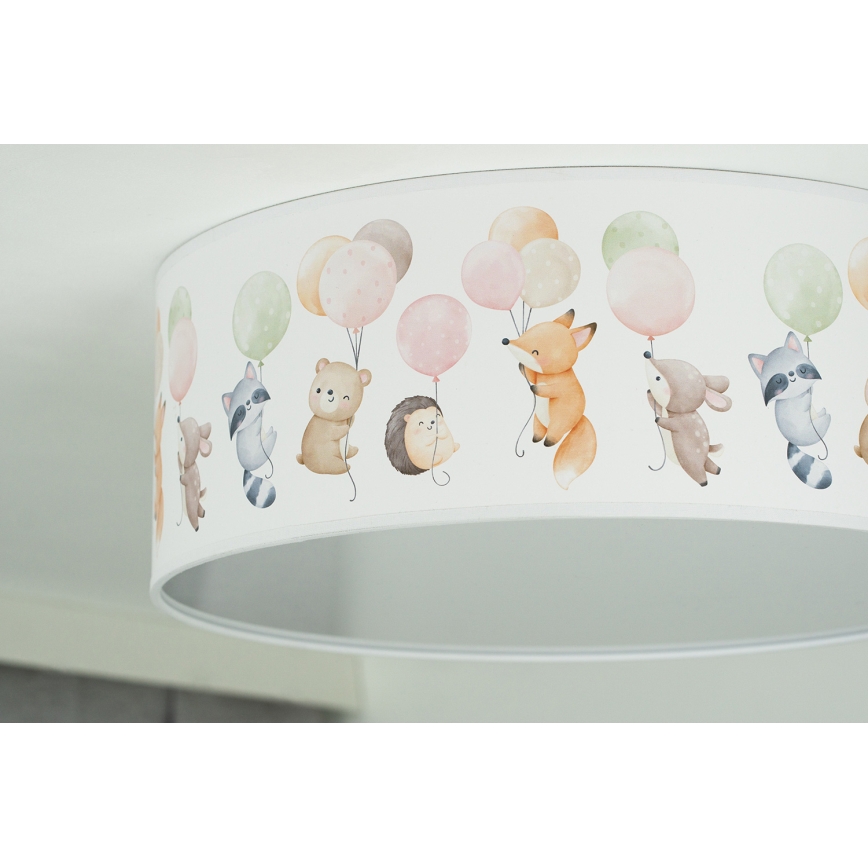 Duolla - Plafoniera LED per bambini CORTINA LED/26W/230V diametro 40 cm 4000K