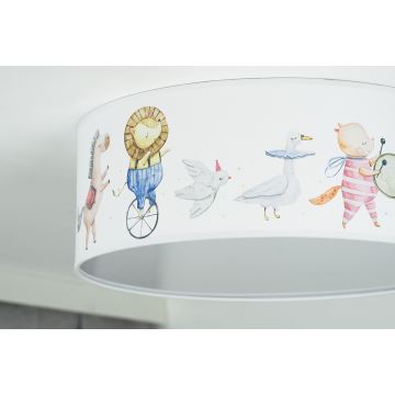 Duolla - Plafoniera LED per bambini CORTINA LED/26W/230V diametro 40 cm