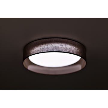 Duolla - Plafoniera LED ROLLER LED/24W/230V marrone scuro