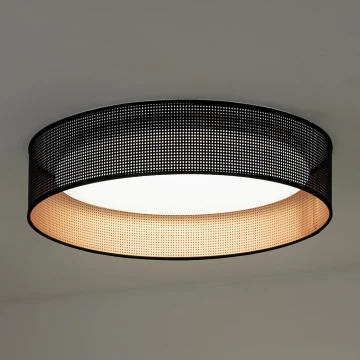 Duolla - Plafoniera LED ROLLER LED/24W/230V nero/rame