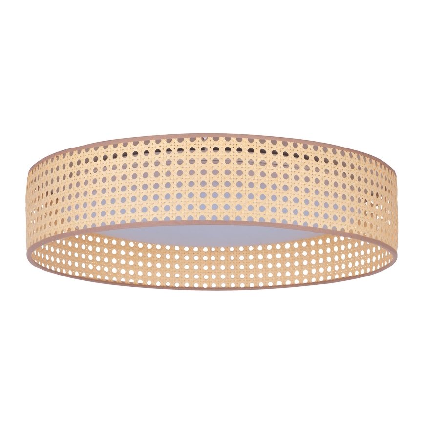 Duolla - Plafoniera LED ROLLER LED/24W/230V rattan