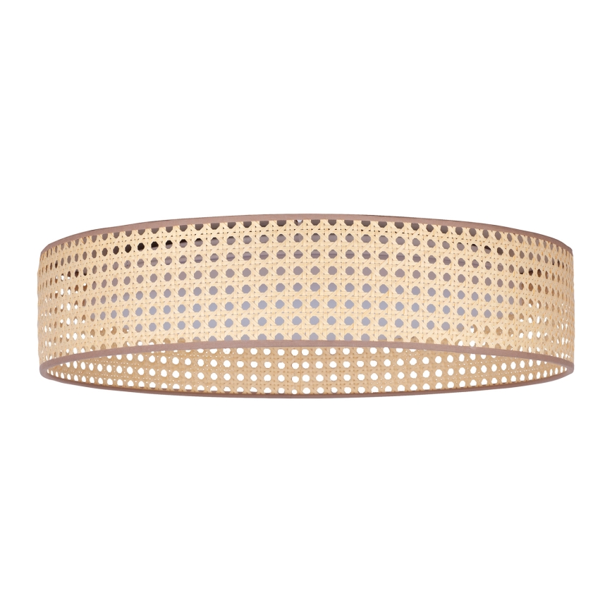 Duolla - Plafoniera LED ROLLER LED/24W/230V rattan