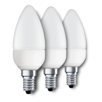 Eglo 10697 - SET 3x Lampadina LED E14/4W/230V 320lm candela