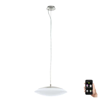 Eglo 33227 - LED RGBW Lampadario dimmerabile a sospensione con filo FRATTINA-C LED/27W/230V