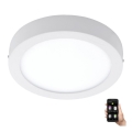 Eglo 33575 - Lampada LED dimmerabile da bagno ARGOLIS-C LED/16,5W/230V IP44 bianco