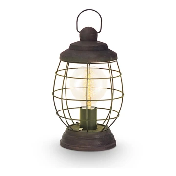 Eglo 49288 - Lampada da tavolo BAMPTON 1xE27/60W/230V