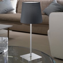 Eglo 54906 - Lampada da tavolo LED 1xE14/6W/230V grigio/cromo