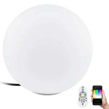 Eglo 55784 - LED RGBW Lampada da esterno MONTEROLO-C 1xE27/9W/230V IP65 diametro 39 cm + telecomando