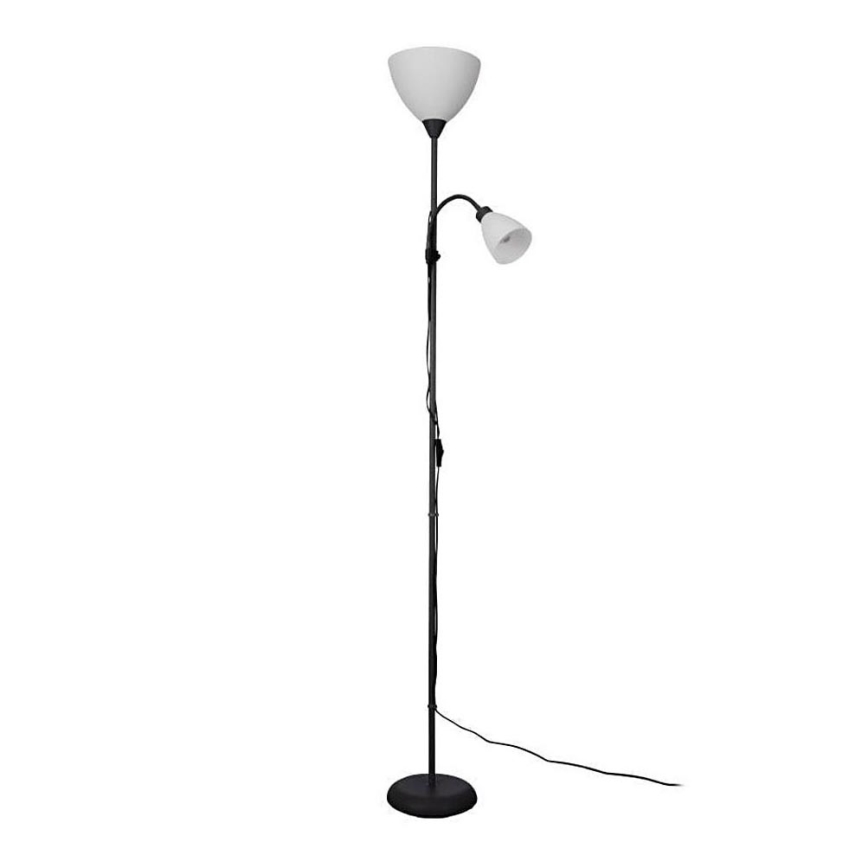 Eglo 74045 - Lampada con piedistallo MONTANINI-E 1xE27/40W/230V + E14/25W