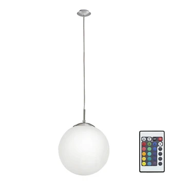 Eglo 75359 - LED RGB  Lampadario dimmerabile RONDO-C 1xE27/7,5W/230V + telecomando