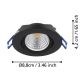 Eglo - SET 3x Lampada da incasso LED dimmerabile SALICETO LED/6W/230V