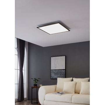 Eglo - Plafoniera LED LED/33W/230V 60x60 cm nero