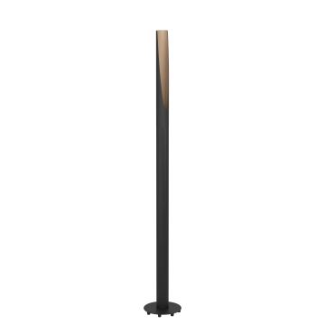Eglo - Lampada LED da terra 1xGU10/4,5W/230V nero/marrone
