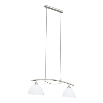 EGLO 91274 - Lampadario a sospensione PISTOIA 2xG9/40W