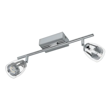 Eglo 93742 - Luce Spot a LED PECERO 2xLED/4,5W/230V