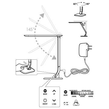 Eglo - Lampada LED dimmerabile LED/6W/230V