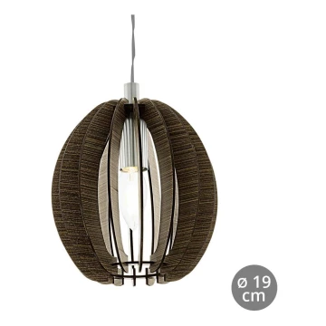 Eglo 94639 - Lampadario COSSANO 1xE14/40W/230V