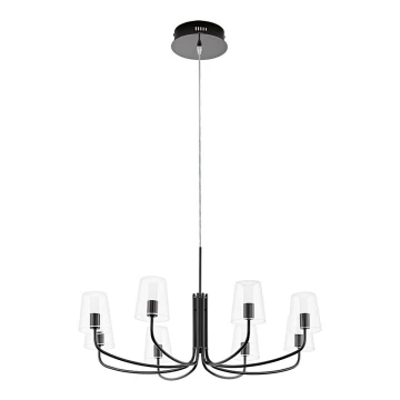 Eglo 96514 - Lampada a sospensione LED dimmerabile NOVENTA 1 8xLED/3,3W/230V nero