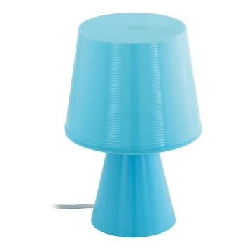 Eglo 96909 - Lampada da tavolo MONTALBO 1xE14/40W/230V blu