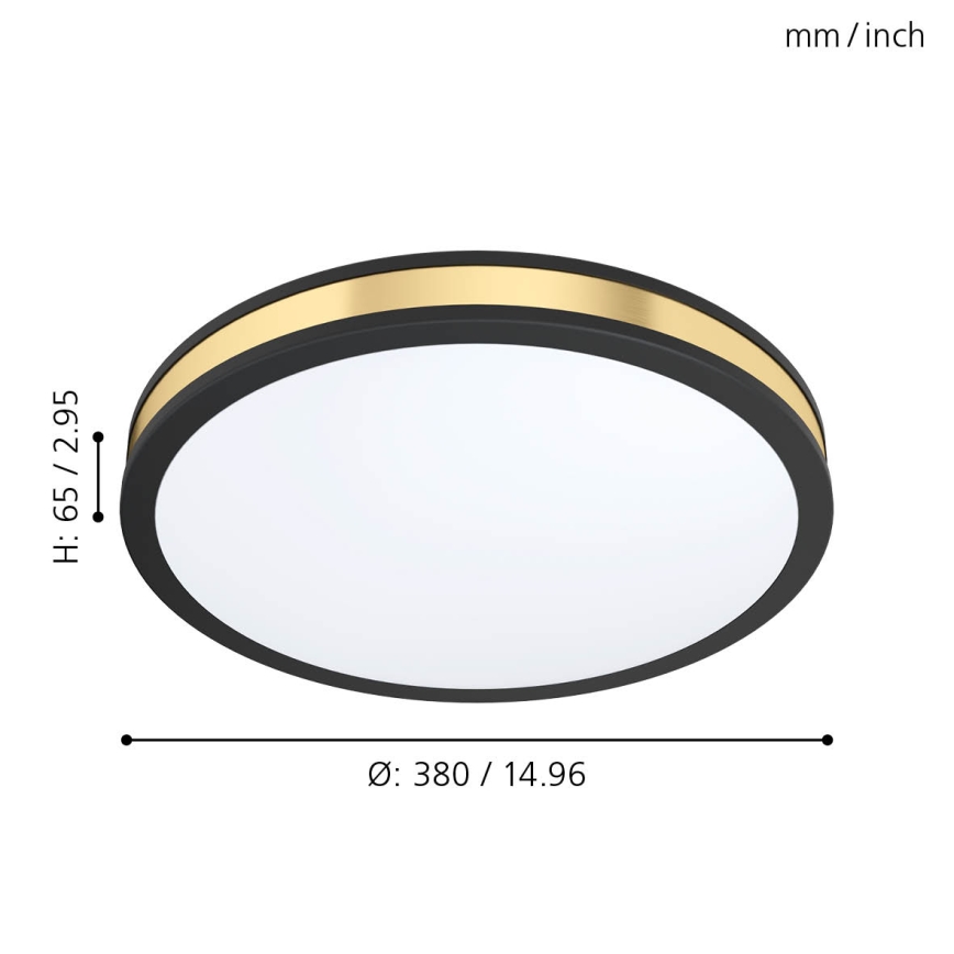 Eglo - Plafoniera LED LED/24W/230V