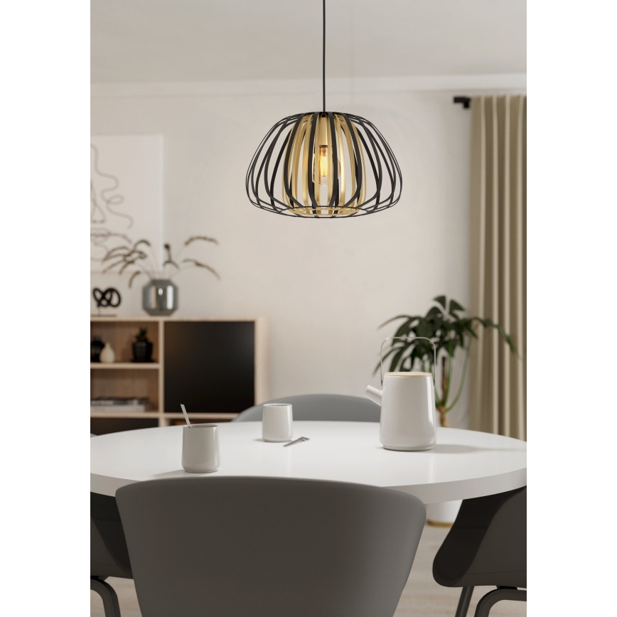 Eglo - Lampadario su corda 1xE27/40W/230V d. 37,5 cm