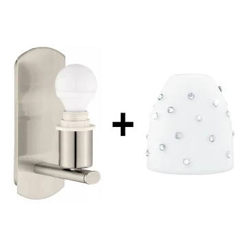 Eglo - Applique a LED MY CHOICE 1xE14/4W/230V cromo/bianco