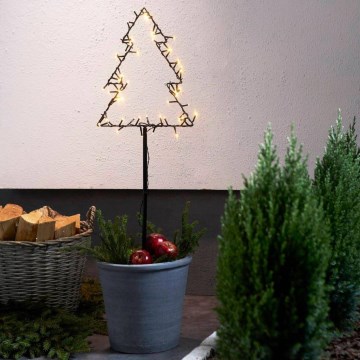 Eglo - Decorazione natalizia a LED per esterno LED/4xAA IP44 albero