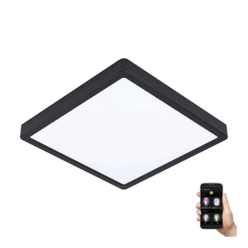 Eglo - Lampada da bagno LED dimmerabile LED/19,5W/230V 2700-6500K IP44 nero