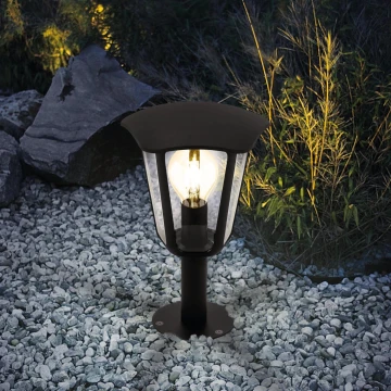 Eglo - Lampada da esterno 1xE27/60W/230V IP4altezza 335 nero