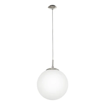 EGLO - Lampadario a sospensione con filo 1xE27/60W bianco