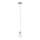 Eglo - Lampadario LED a sospensione con filo MY CHOICE 1xE14/4W/230V  cromo/bianco