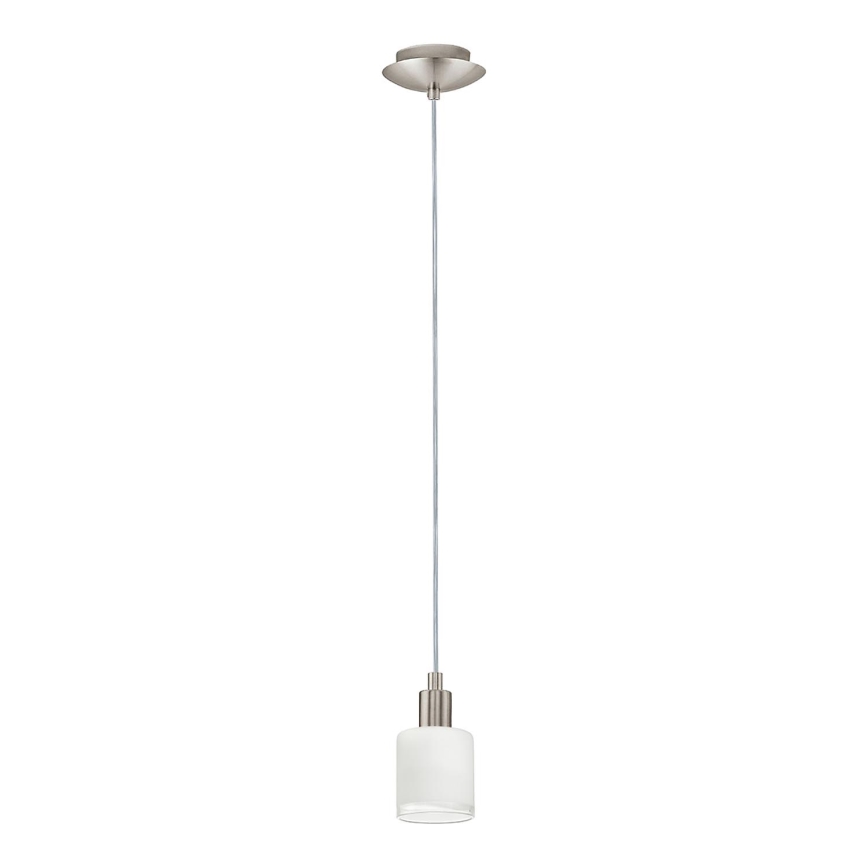 Eglo - Lampadario LED a sospensione con filo MY CHOICE 1xE14/4W/230V cromo/bianco