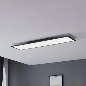 Eglo - Plafoniera LED LED/33W/230V 120x30 cm nero