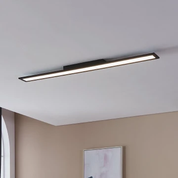 Eglo - Plafoniera LED LED/38W/230V 120x10 cm nero