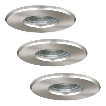 Eglo - SET 3pz Lampada LED da bagno IGOA 1xLED/3,3W/230V