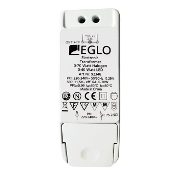 Eglo - Trasformatore elettrico 70W/230V/11.5V AC