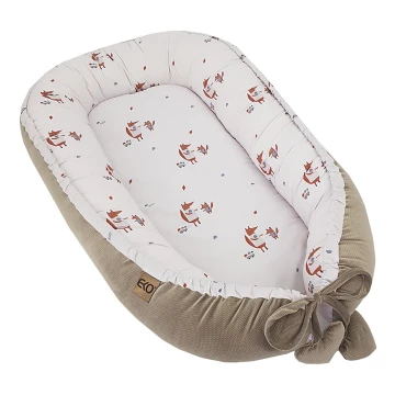 EKO - Cesto per bambini in cotone FOX 90x60 cm