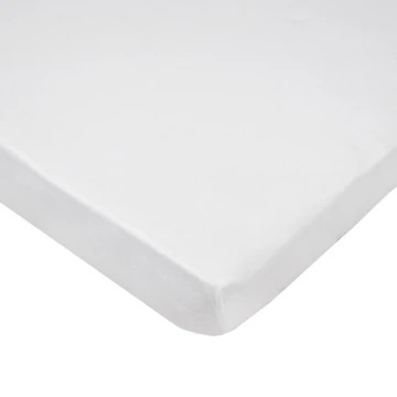 EKO - Telo impermeabile con elastico JERSEY 120x60 cm bianco