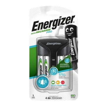 Energizer - Caricabatterie NiMH 7W/4xAA/AAA 2000mAh 230V