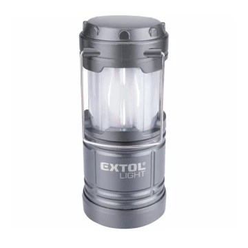 Extol - LED Lampada portatile LED/3xAA grigio