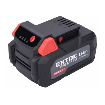 Extol Premium - Batteria ricaricabile 4000 mAh/20V